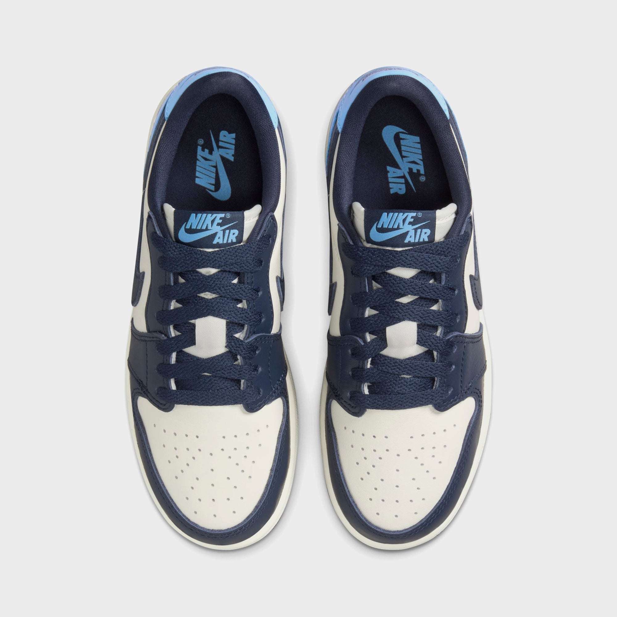 Jordan GS Air Jordan 1 Retro Low OG - Obsidian / University Blue | Kith Obsidian / University Blue
