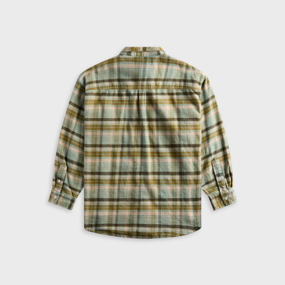 R13 Boyfriend Shirt - Turquoise Plaid | Kith Turquoise Plaid