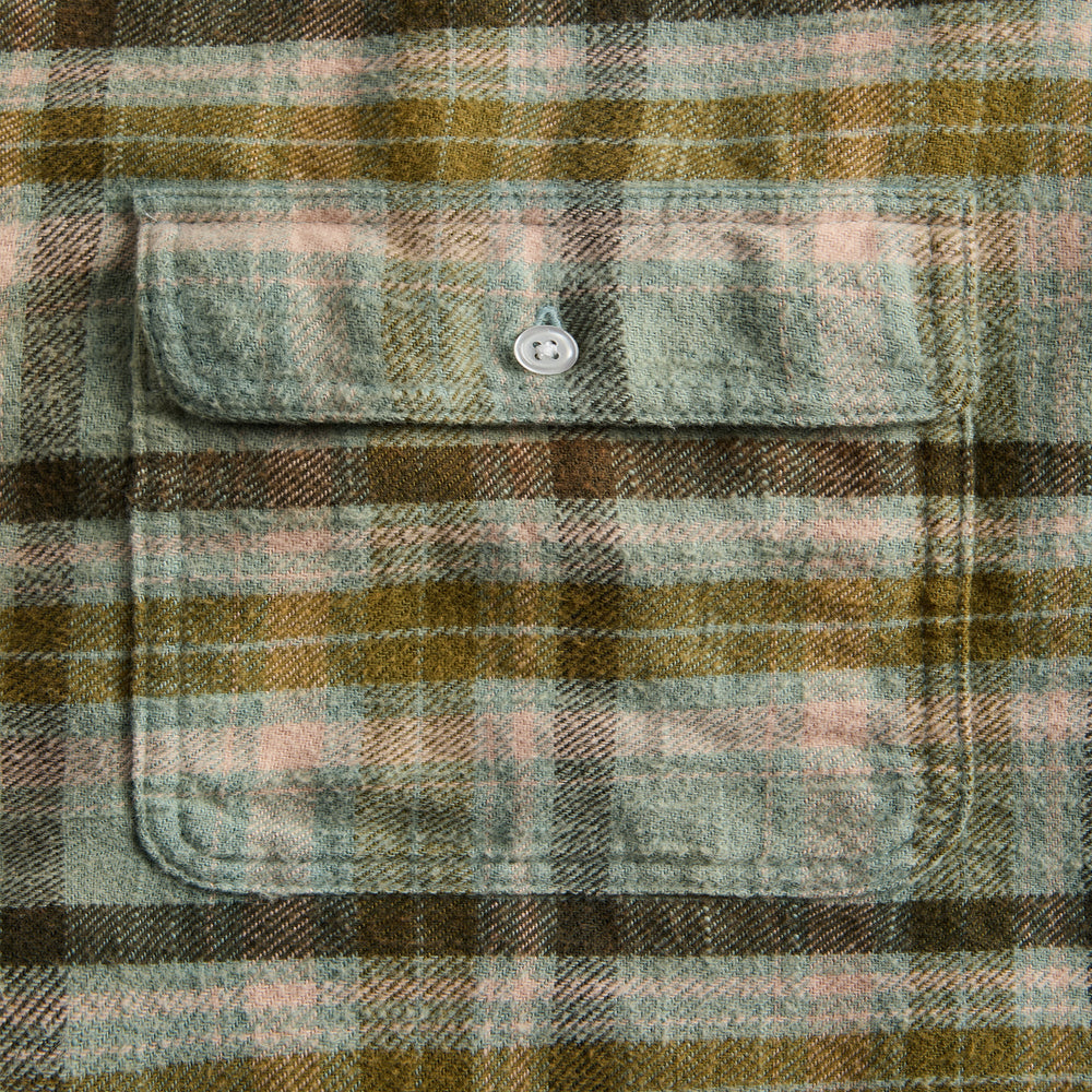 R13 Boyfriend Shirt - Turquoise Plaid | Kith Turquoise Plaid