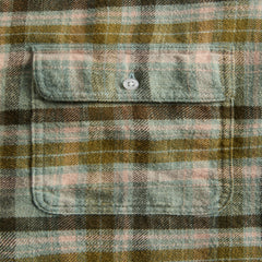 R13 Boyfriend Shirt - Turquoise Plaid | Kith Turquoise Plaid