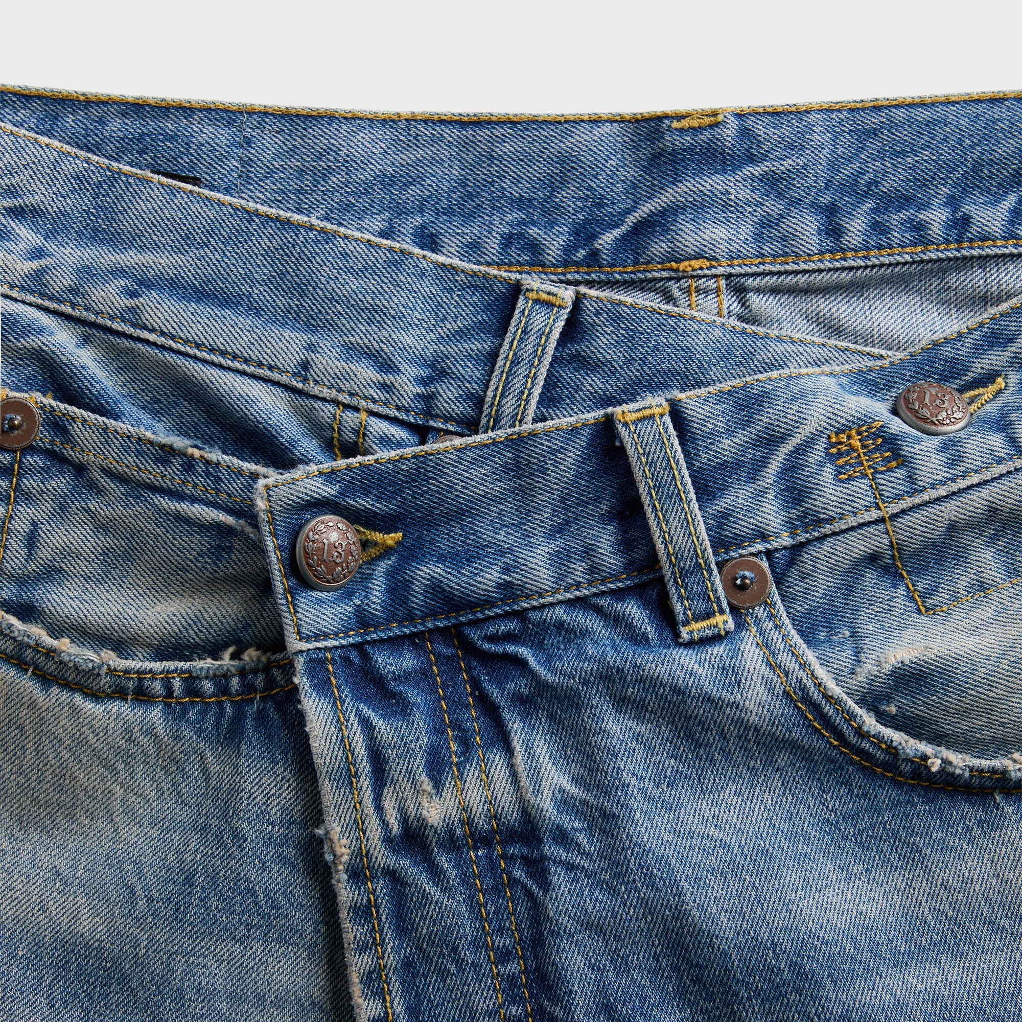 R13 Crossover Jean - Merrin Blue | Kith Merrin Blue