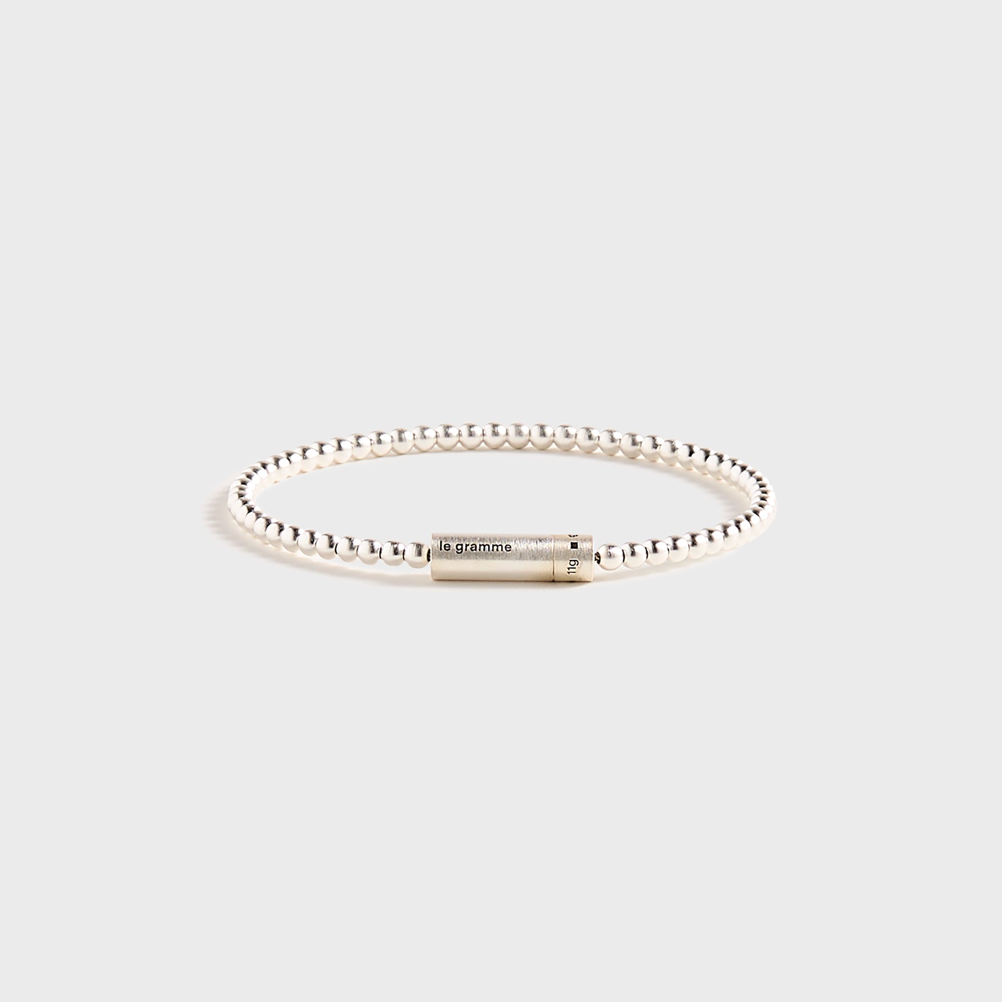Le Gramme 11g Bead Bracelet - Silver | Kith Silver