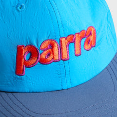 by Parra Lowercase 6 Panel Cap - Blue / Orange | Kith Blue / Orange