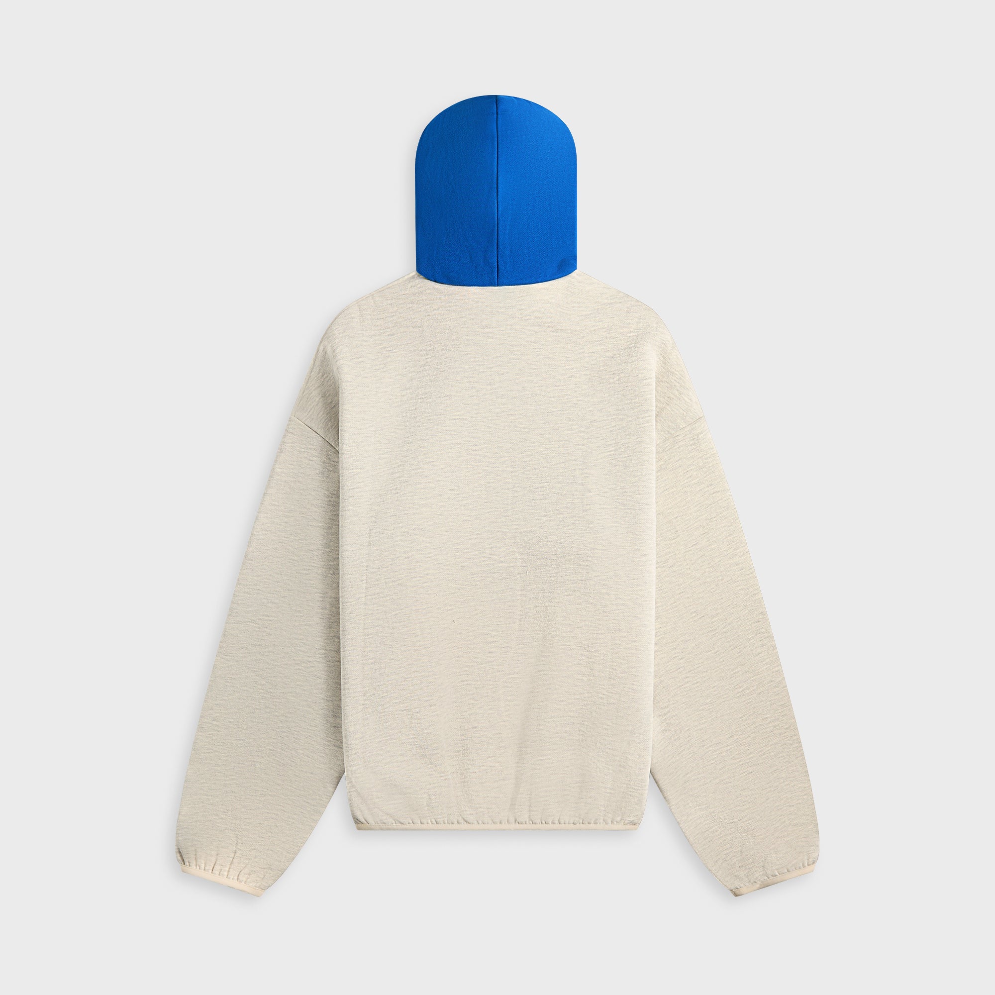 Essentials Pull Over Hoodie Knicks Core Fleece - Light Heather / Blue | Kith Light Heather / Blue