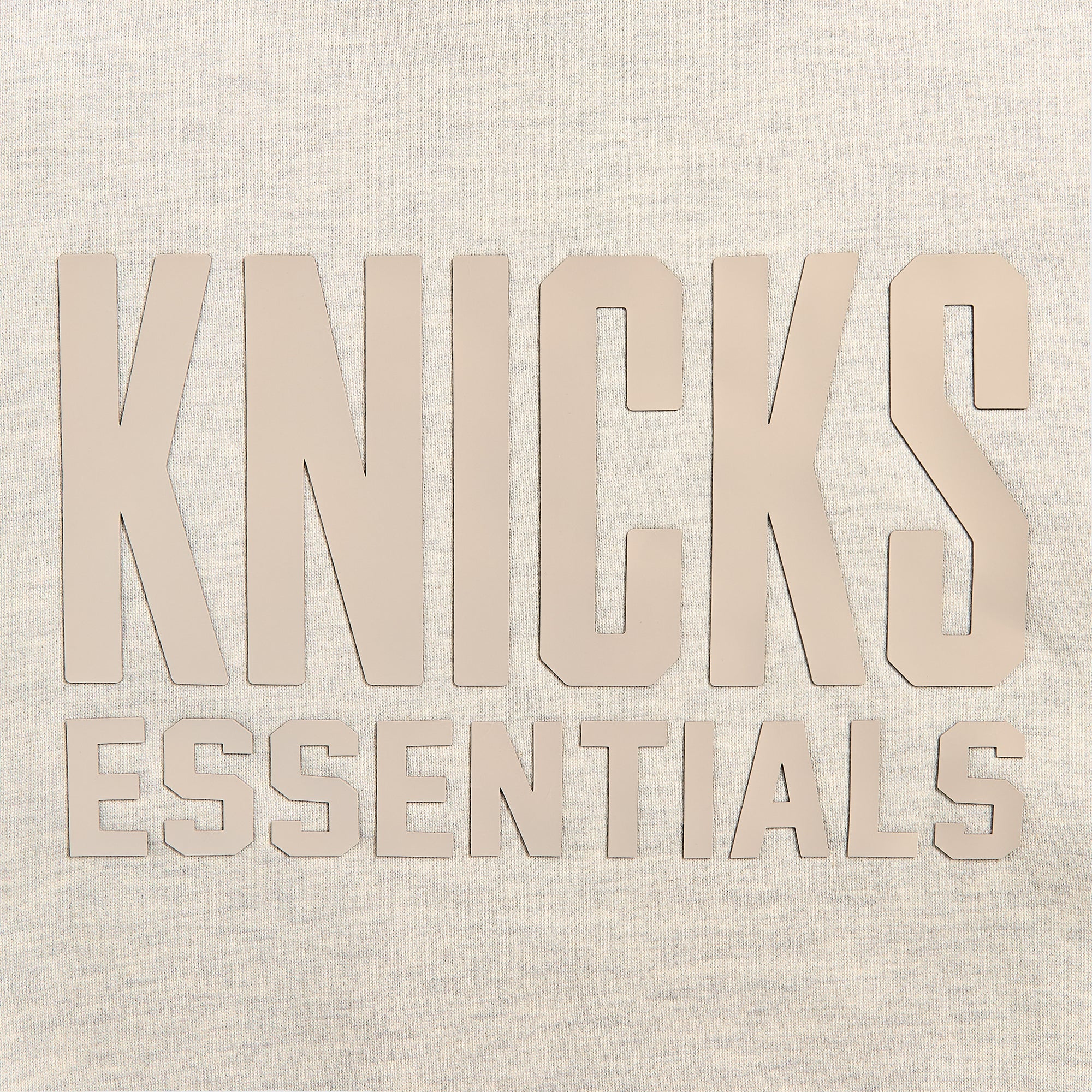Essentials Pull Over Hoodie Knicks Core Fleece - Light Heather / Blue | Kith Light Heather / Blue