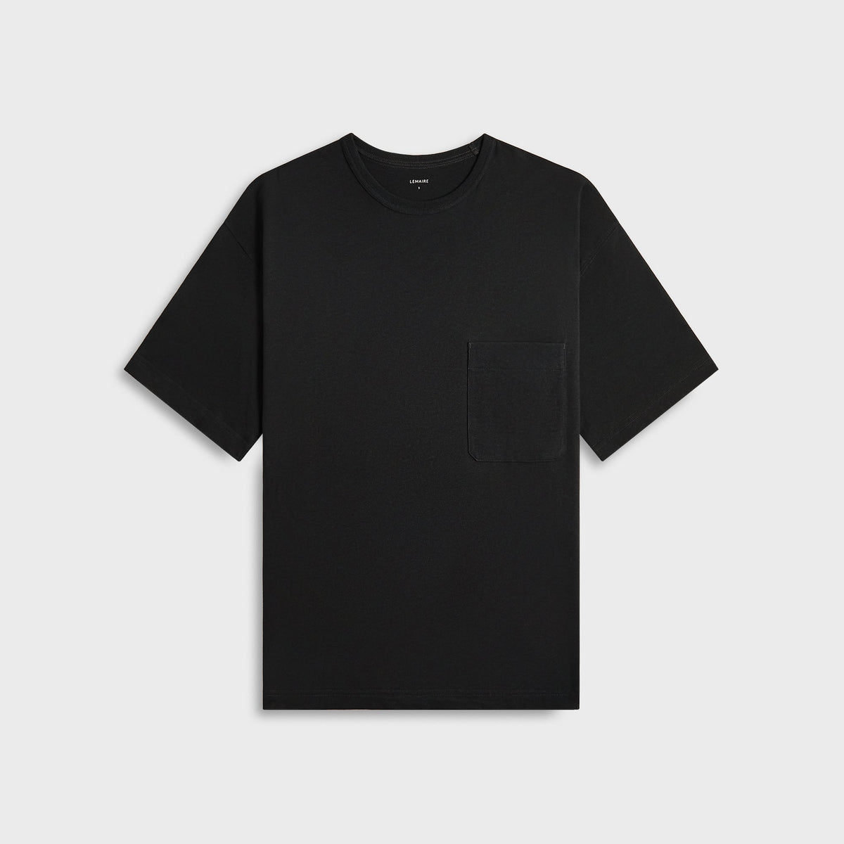 Lemaire Boxy Short Sleeve Tee - Jet Black | Kith Jet Black