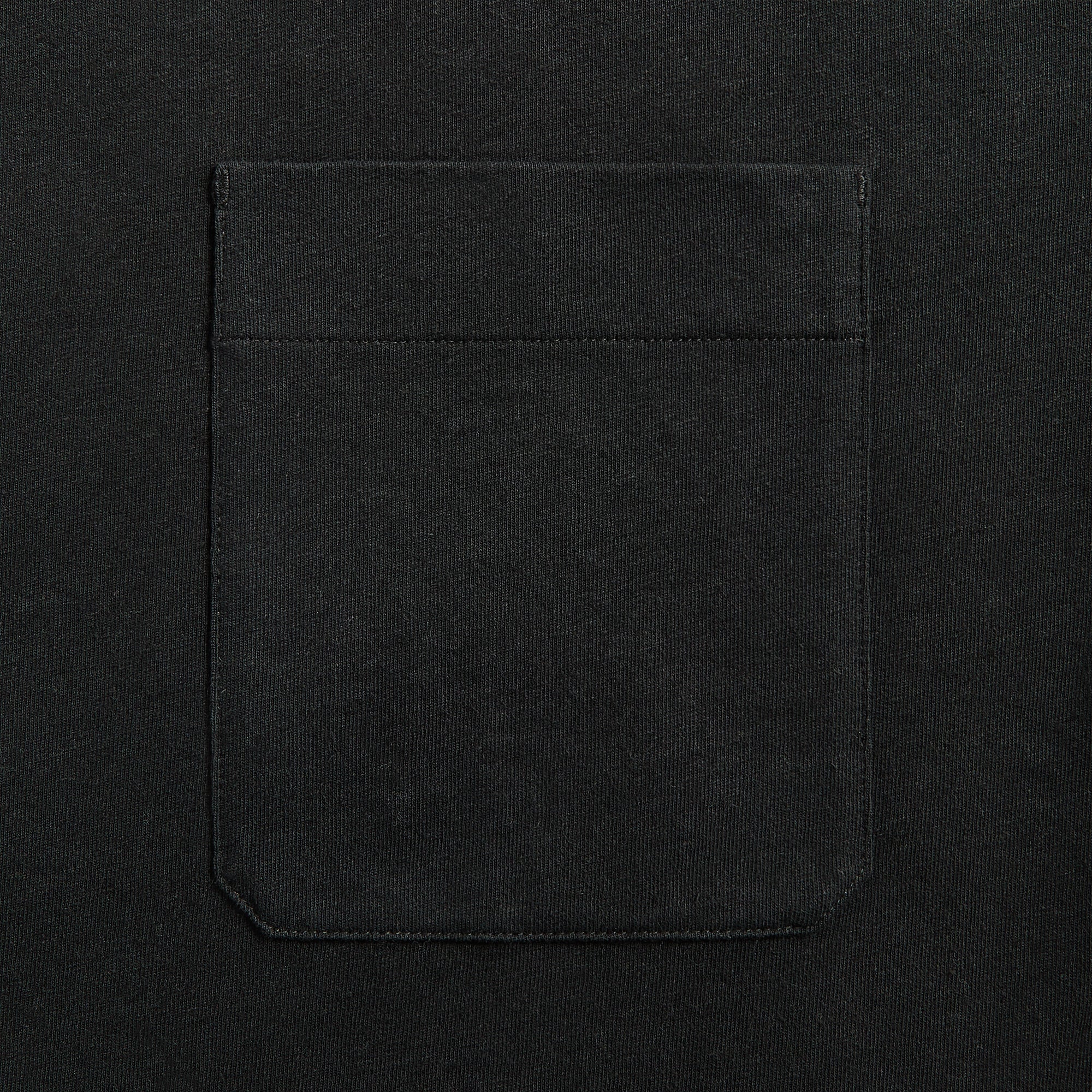 Lemaire Boxy Short Sleeve Tee - Jet Black | Kith Jet Black