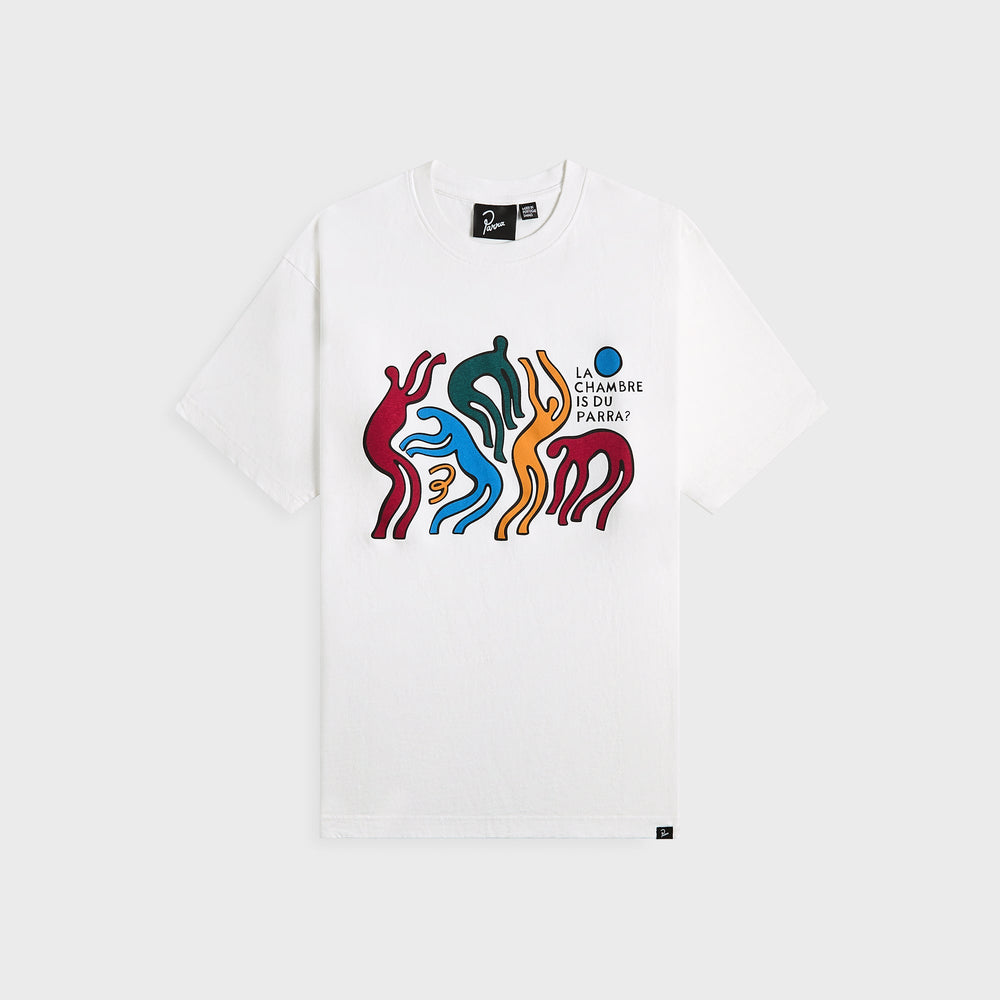 by Parra La Chambre Nuit Tee - White | Kith White