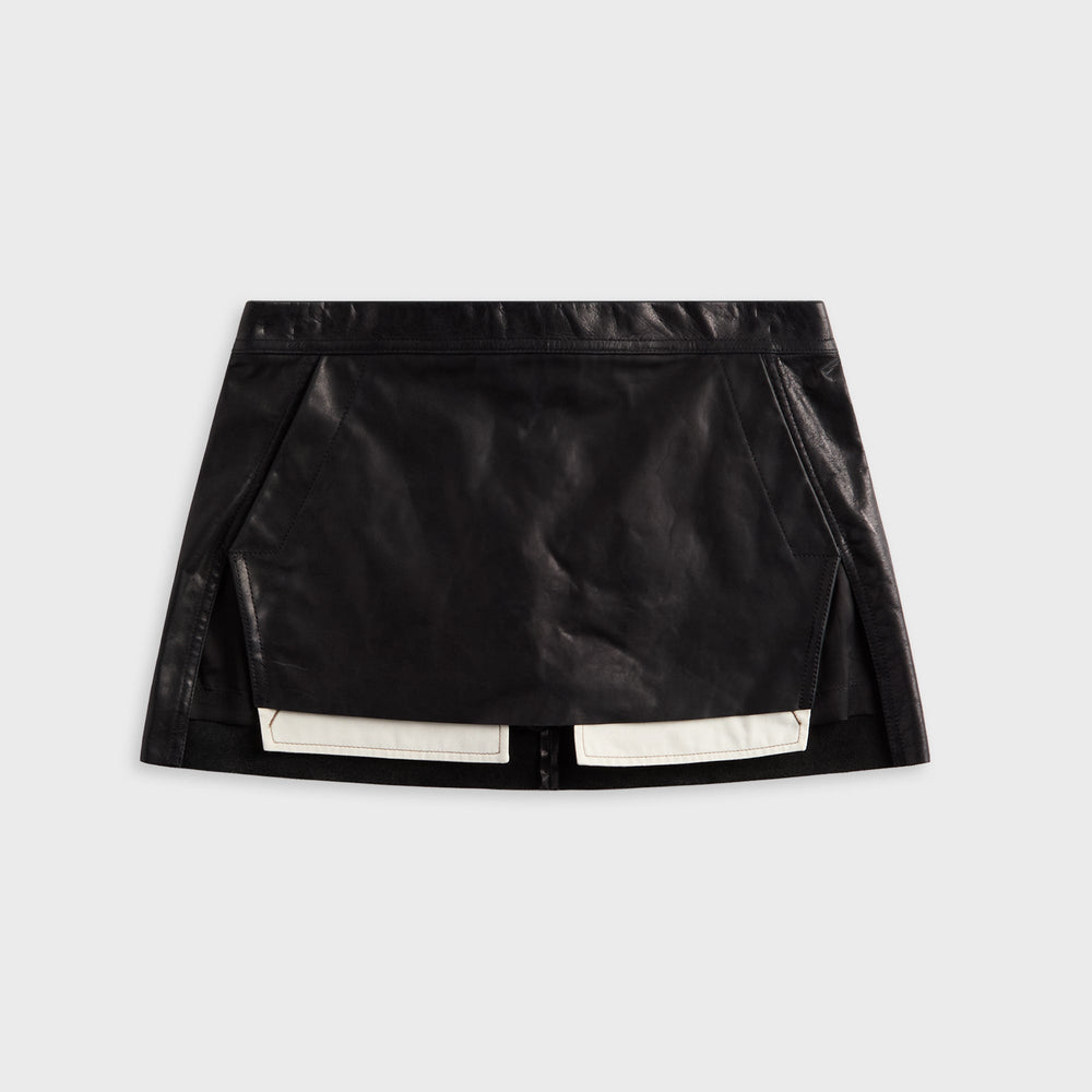 Rick Owens Fog Cutoff Mini Skirt - Black | Kith Black