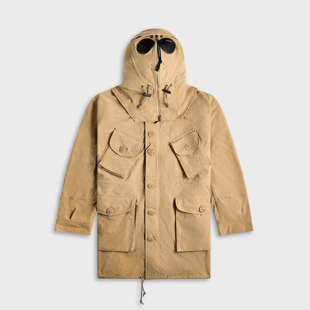 Junya Watanabe Man x C.P. Company Goggle Parka - Beige | Kith Beige