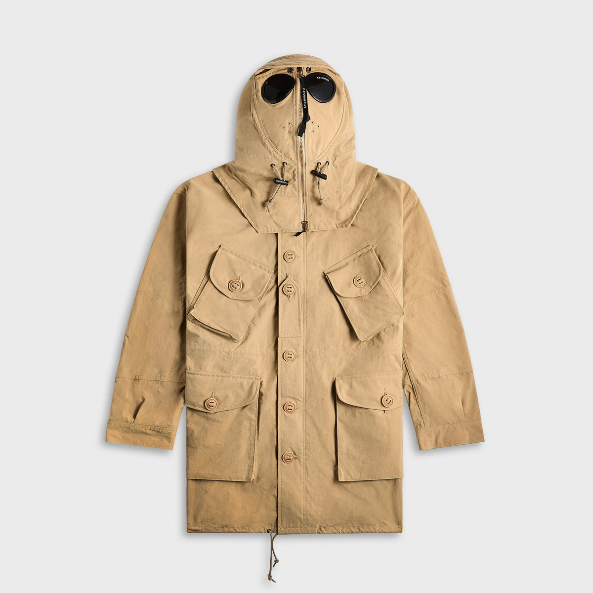 Junya Watanabe Man x C.P. Company Goggle Parka - Beige | Kith Beige