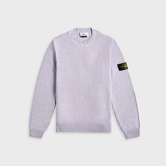 Stone Island Raw Hand Cotton Crewneck - Lilac | Kith Lilac