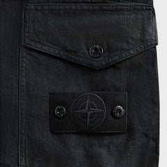 Stone Island Diagonal Linen Garment Dyed Ghost Piece Shorts - Navy Blu | Kith Navy Blue