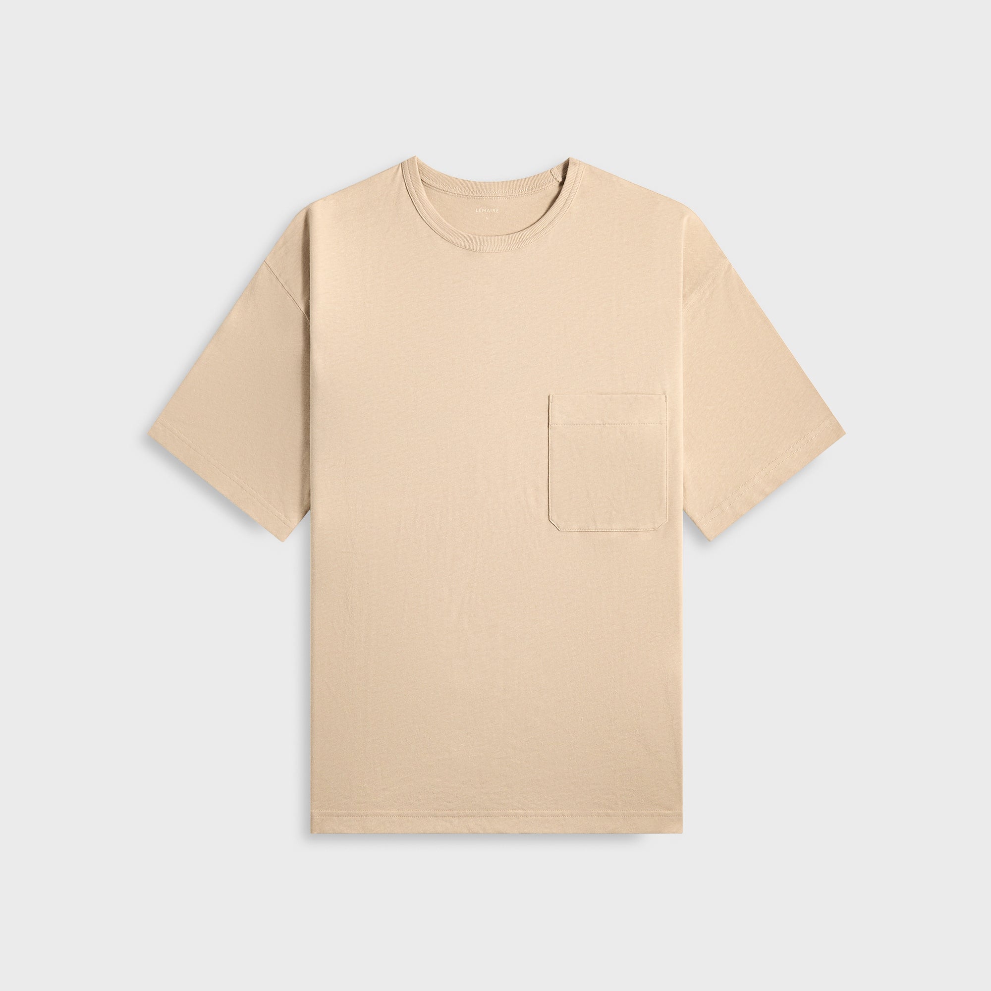 Lemaire Boxy Short Sleeve Tee - Warm Beige | Kith Warm Beige