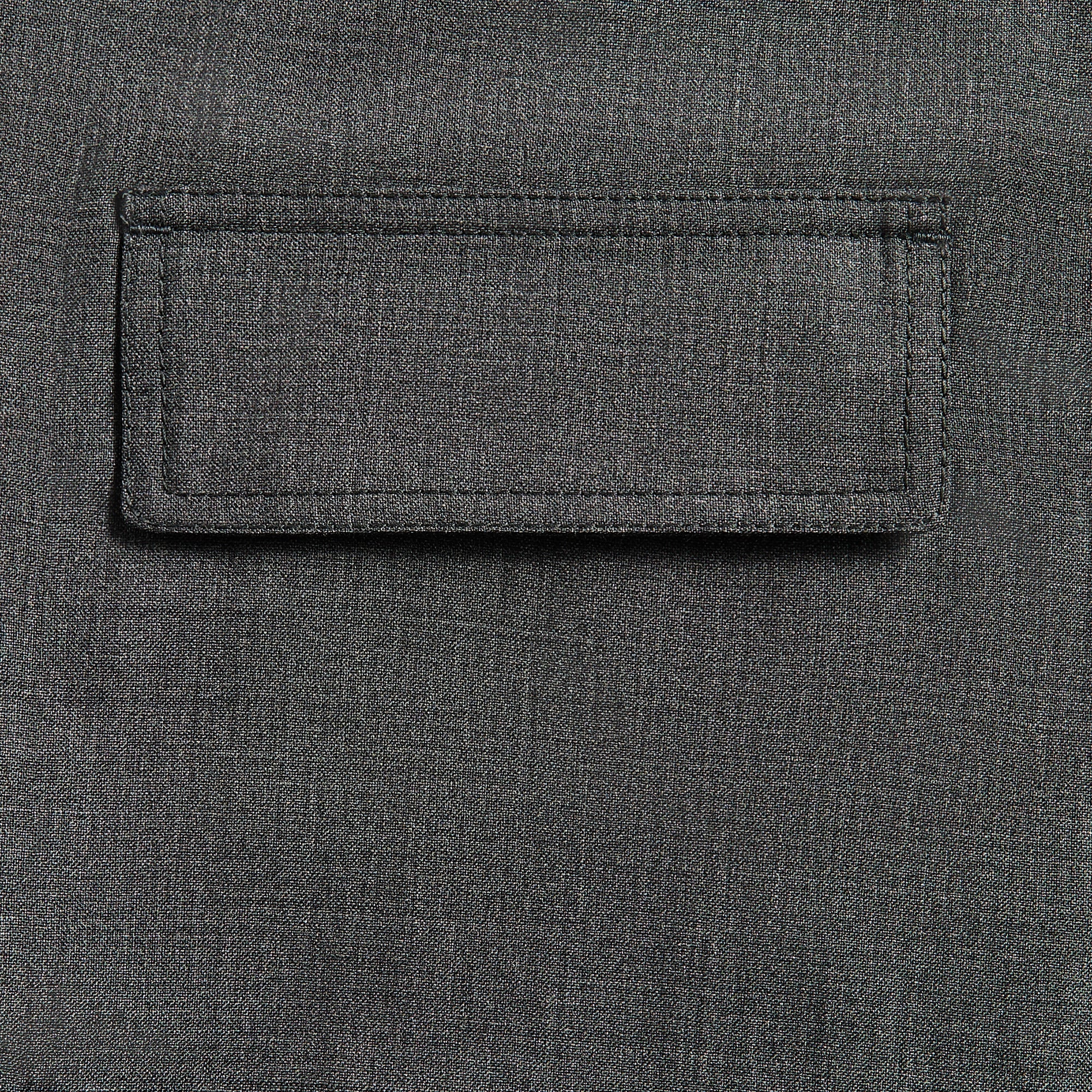 Lemaire Light Tailored Overshirt - Grey Melange | Kith Grey Melange