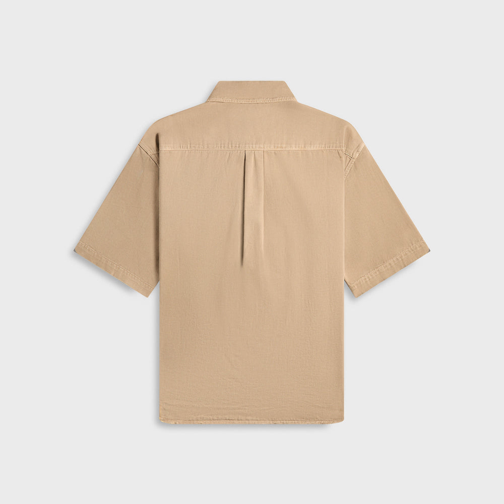 Lemaire Short Sleeve Denim Shirt - Natural Beige | Kith Natural Beige