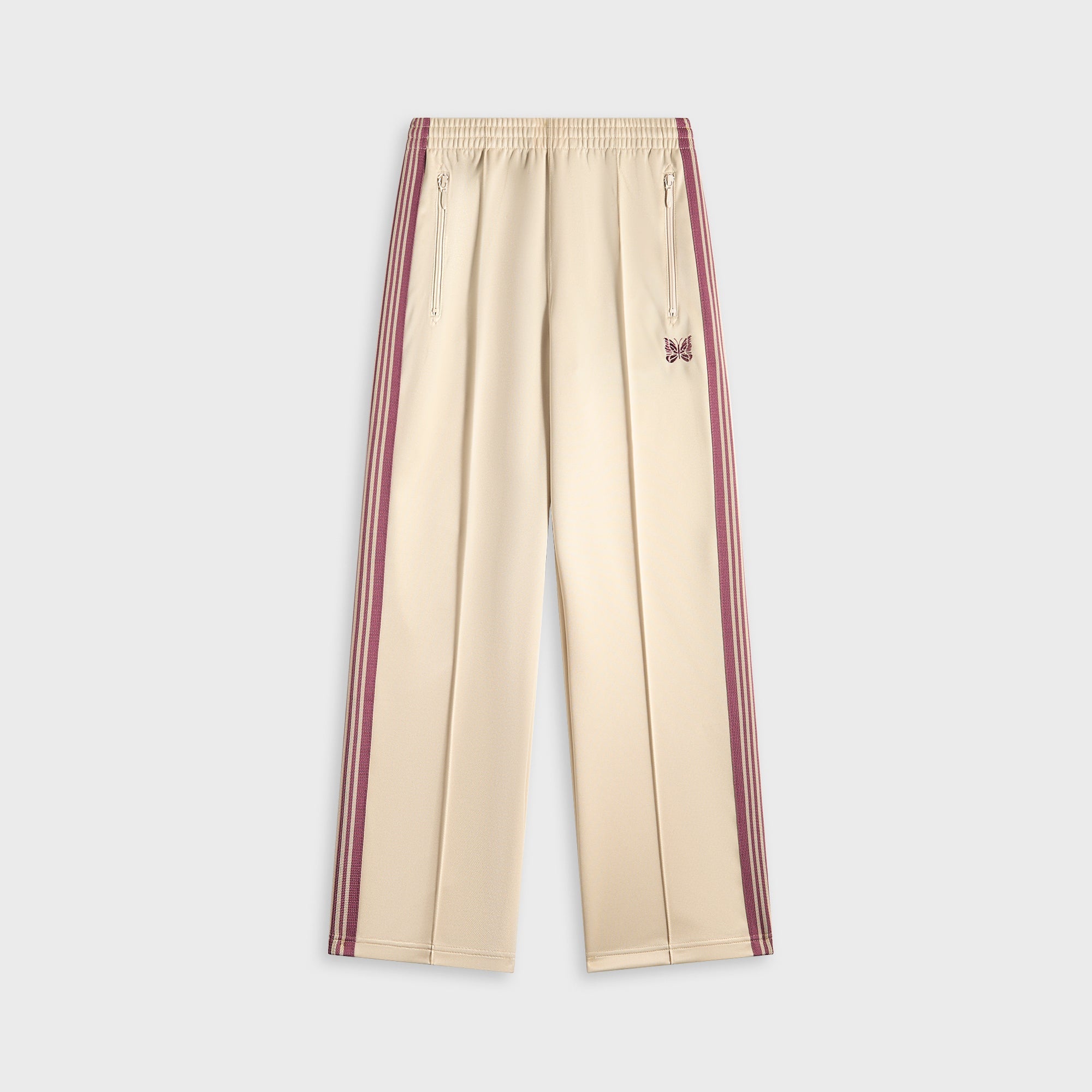 Needles Track Pant Poly Smooth - Ivory | Kith Ivory