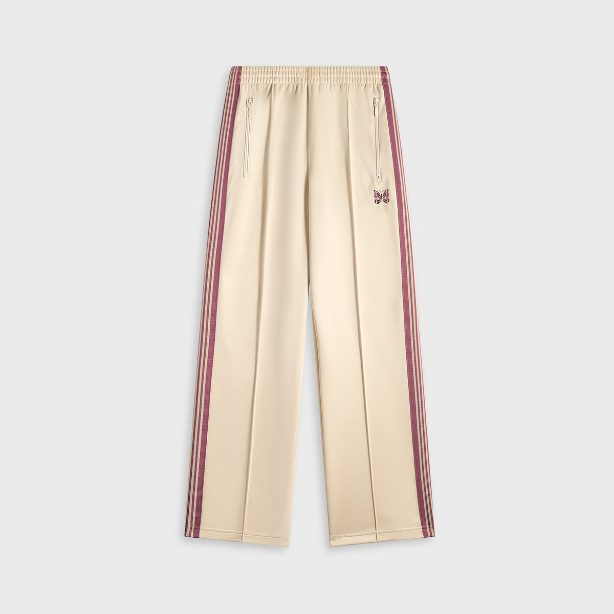 Needles Track Pant Poly Smooth - Ivory | Kith Ivory