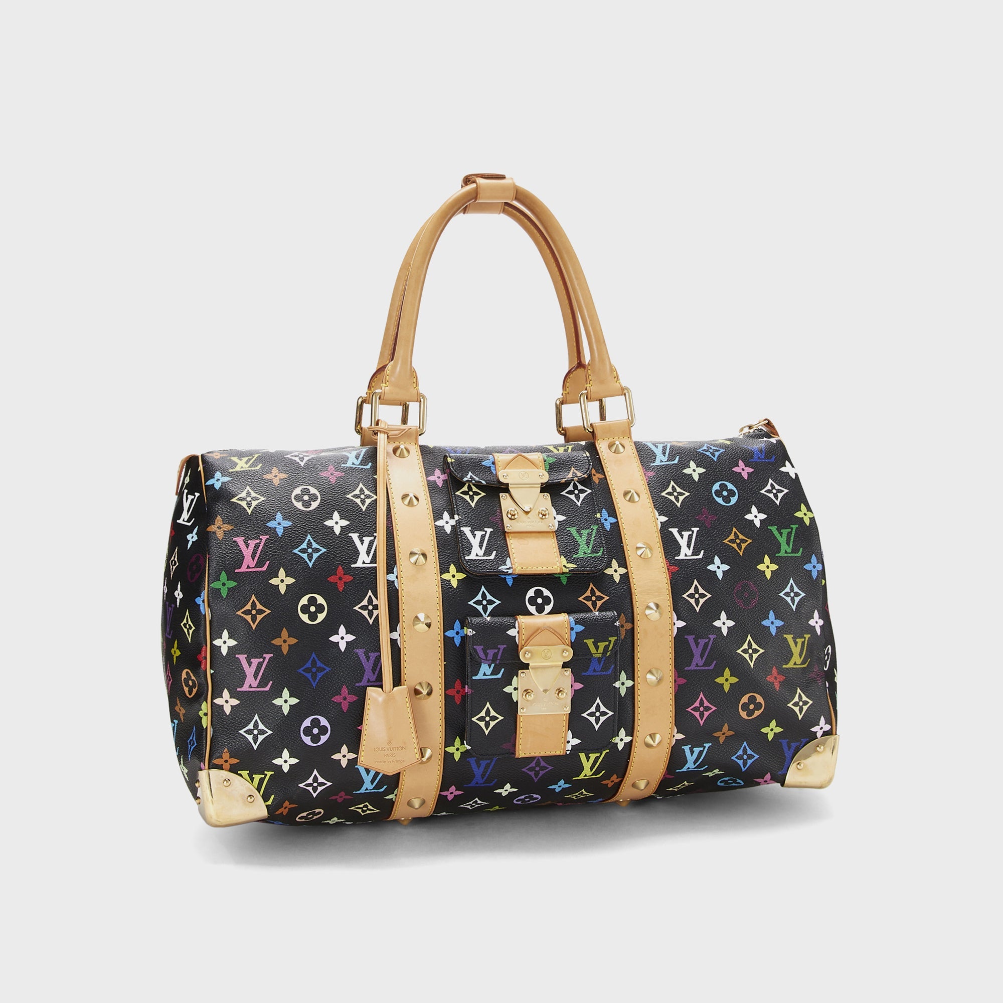 WGACA Louis Vuitton Keepall 45 - Black / Multi | Kith Black / Multi