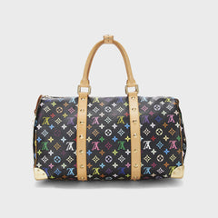 WGACA Louis Vuitton Keepall 45 - Black / Multi | Kith Black / Multi