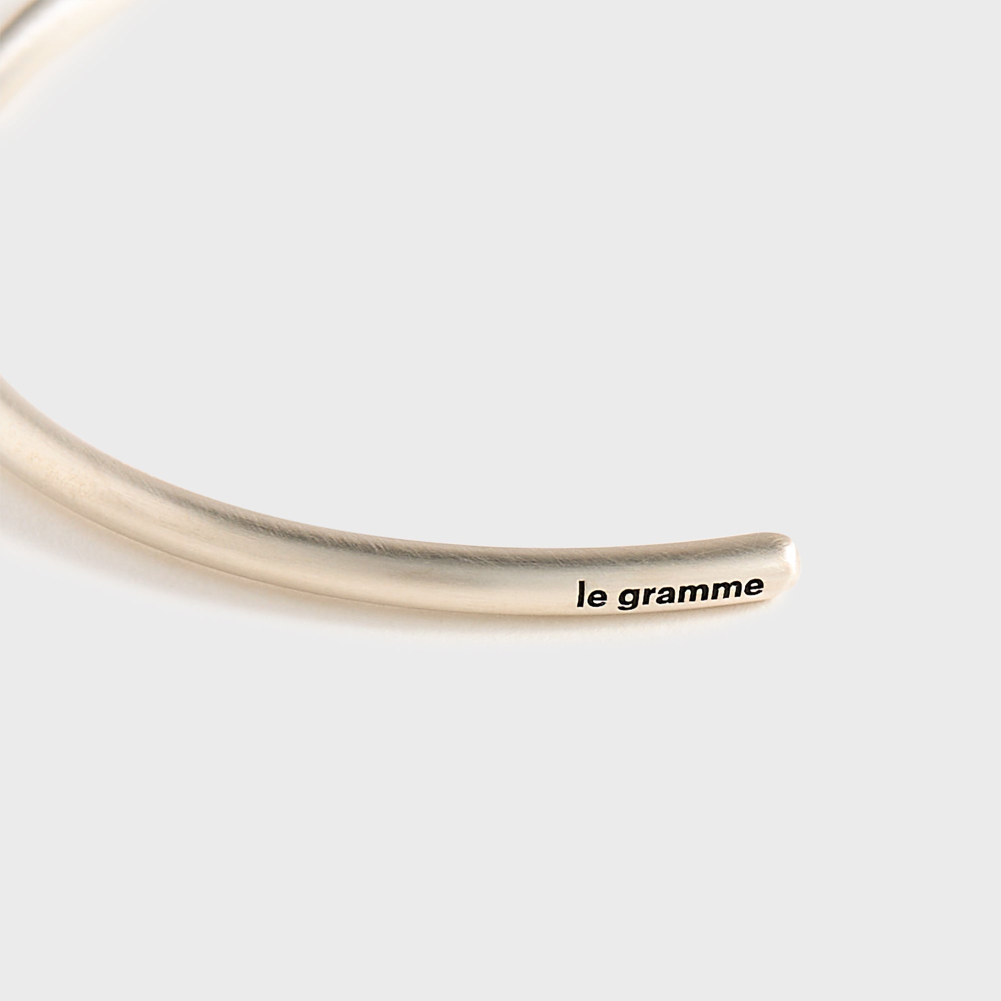 Le Gramme 7g Brushed Sterling Silver Bangle Bracelet - Silver | Kith Silver