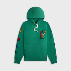 by Parra La Chambre Nuit Hooded Sweatshirt - Washed Green | Kith Washed Green