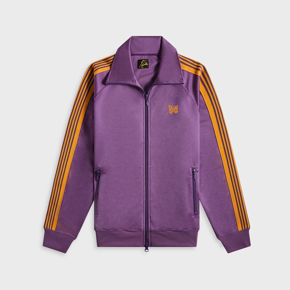 Needles Track Jacket Poly Smooth - Purple | Kith Purple