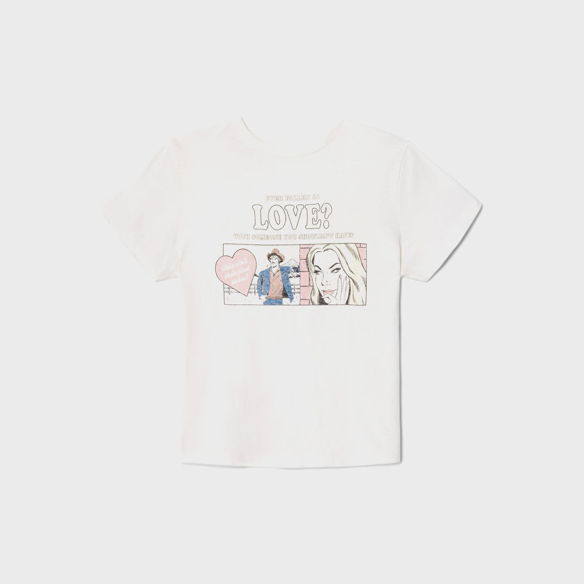 ReDone Classic Tee Love - Vintage White | Kith Vintage White
