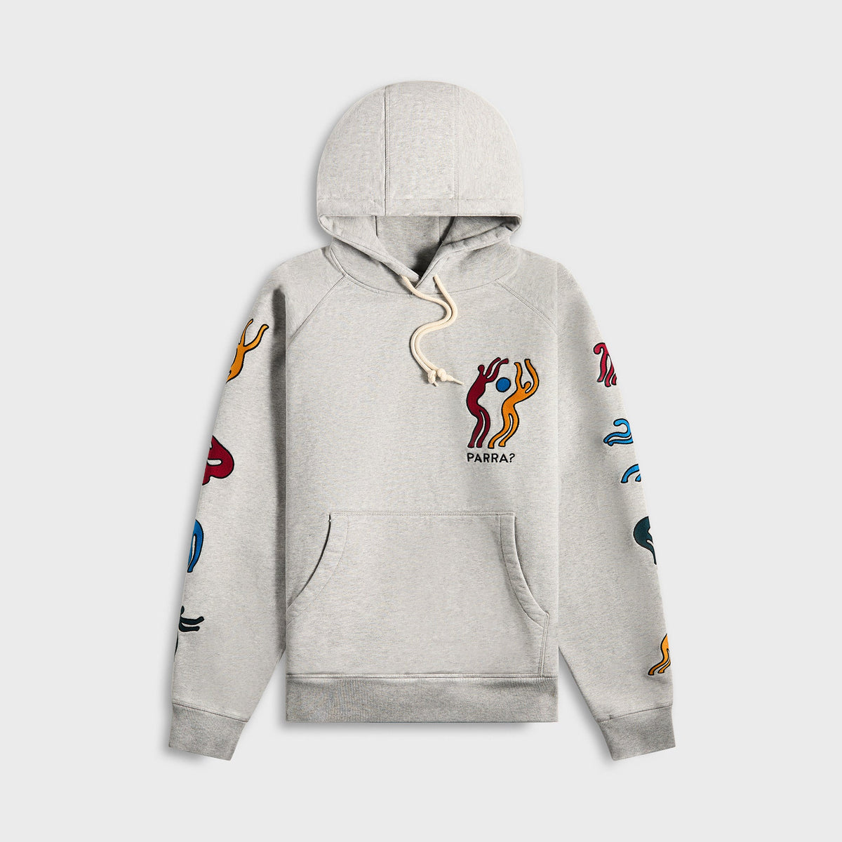 by Parra La Chambre Nuit Hooded Sweatshirt - Heather Grey | Kith Heather Grey