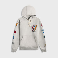by Parra La Chambre Nuit Hooded Sweatshirt - Heather Grey | Kith Heather Grey