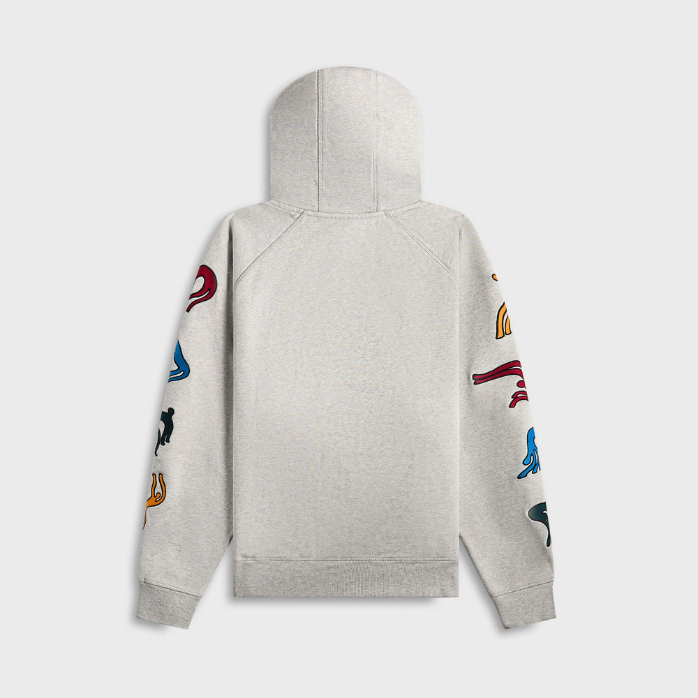 by Parra La Chambre Nuit Hooded Sweatshirt - Heather Grey | Kith Heather Grey