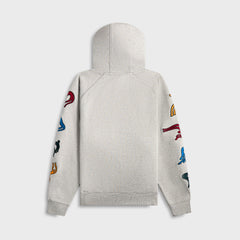by Parra La Chambre Nuit Hooded Sweatshirt - Heather Grey | Kith Heather Grey