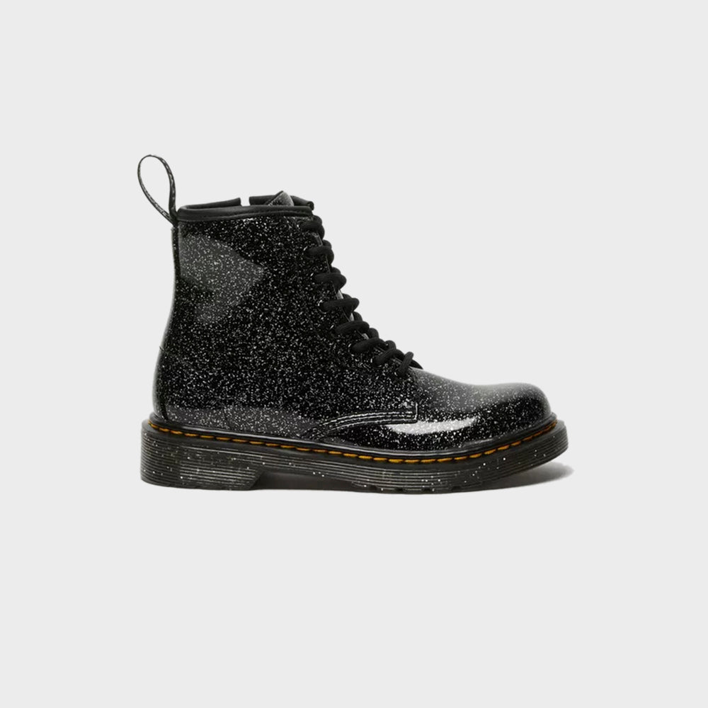 Dr. Martens Junior 1460 Ankle Boot - Black Glitter | Kith Black Glitter