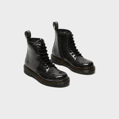 Dr. Martens Junior 1460 Ankle Boot - Black Glitter | Kith Black Glitter