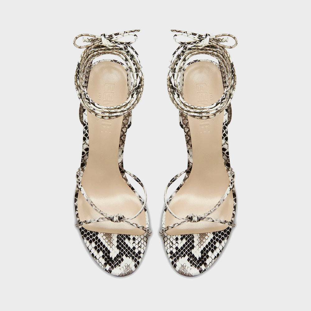 Femme LA Athens Lace Up - Python | Kith Python