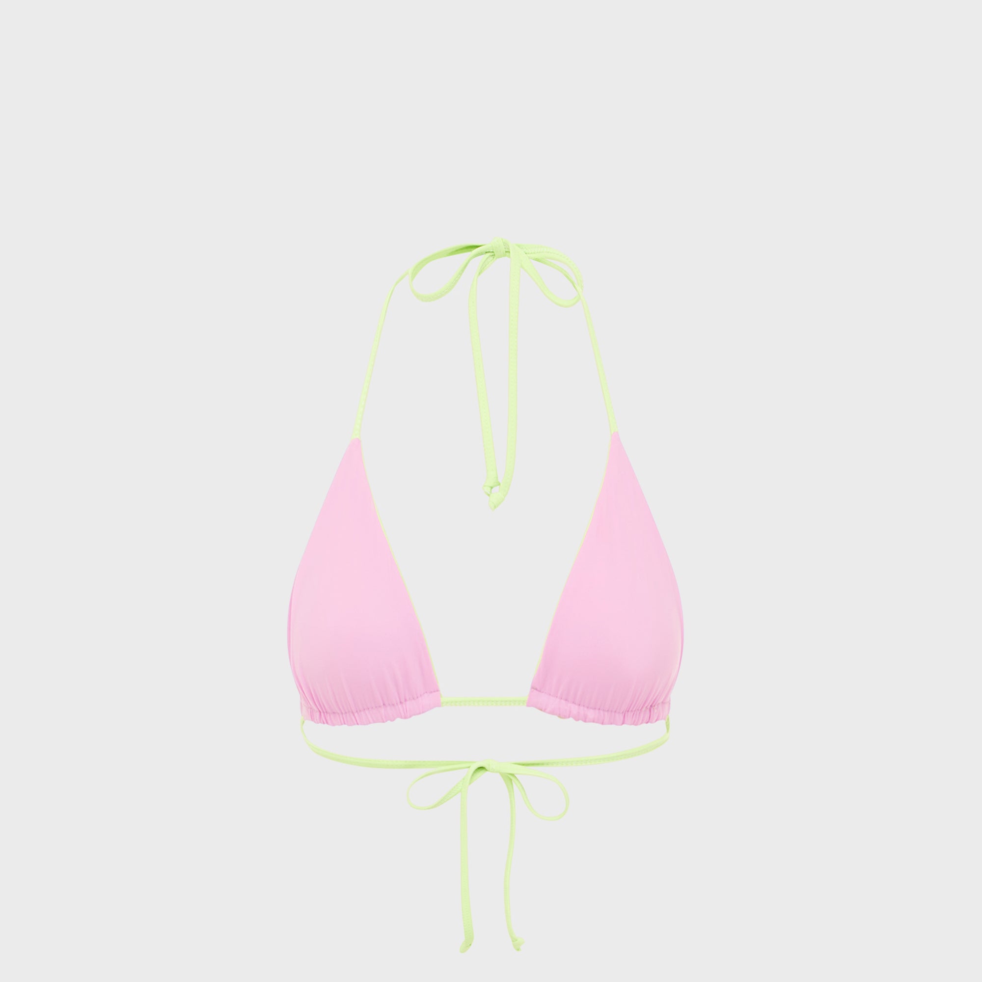 Bond Eye Isla Triangle Top - Lime / Orchid Bare | Kith Lime / Orchid Bare
