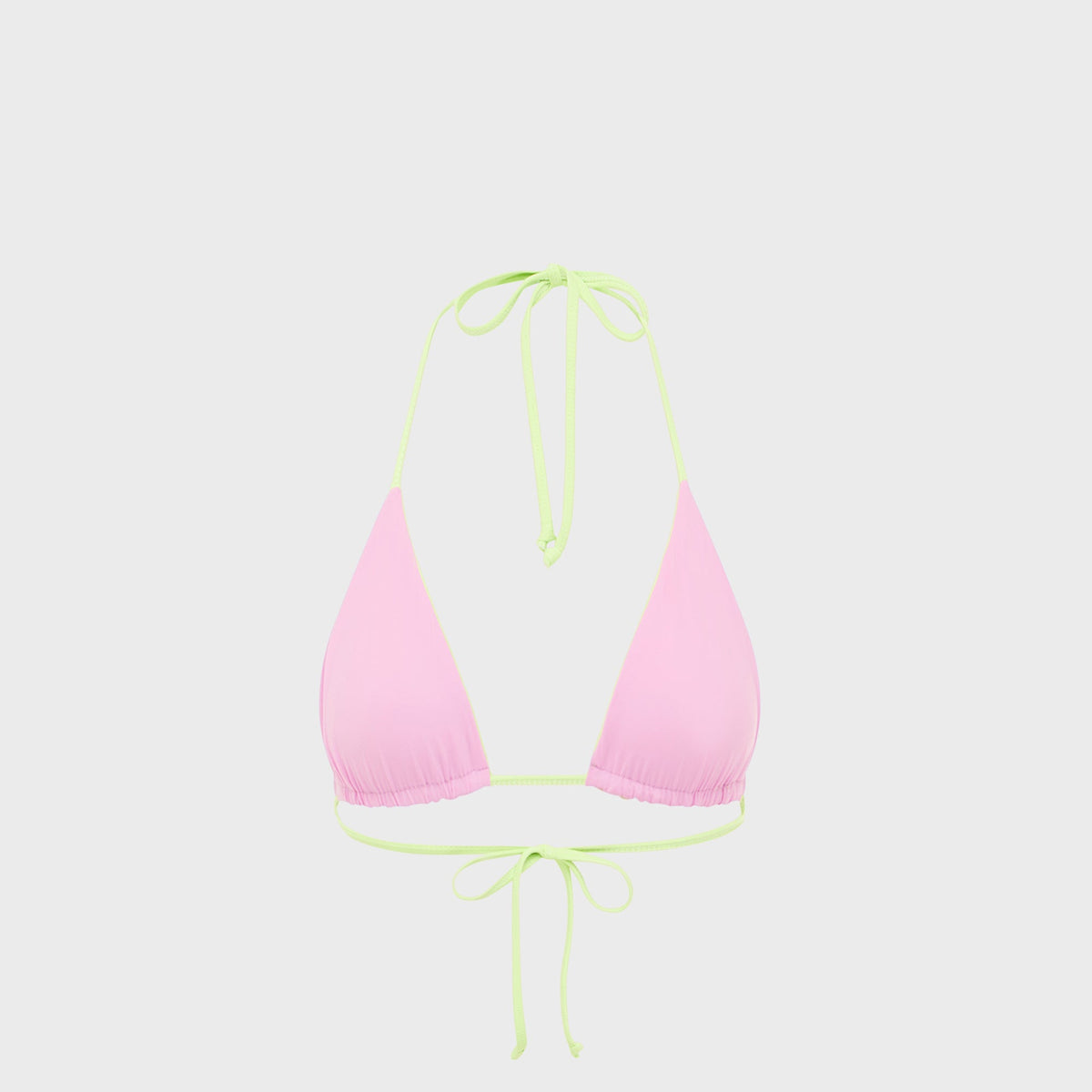 Bond Eye Isla Triangle Top - Lime / Orchid Bare | Kith Lime / Orchid Bare
