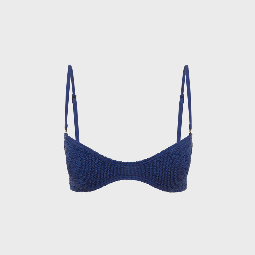 Bond Eye Layla Crop Bikini Top - Midnight Shimmer | Kith Midnight Shimmer