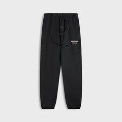 Essentials Classic Fit Fleece Sweatpant - Jet Black | Kith Jet Black