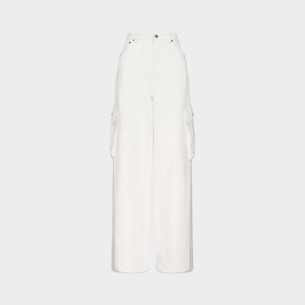 Ksubi Baggy Cargo Jean - Ecru | Kith Ecru