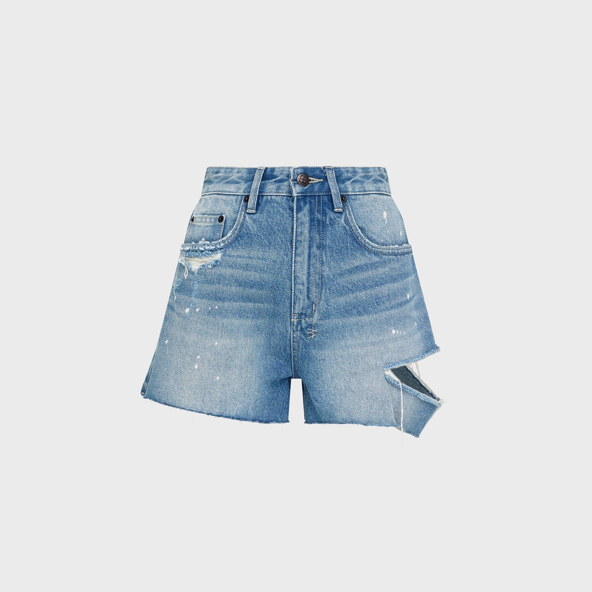 Ksubi Rise N Hi Kut Out Short - Surge | Kith Surge