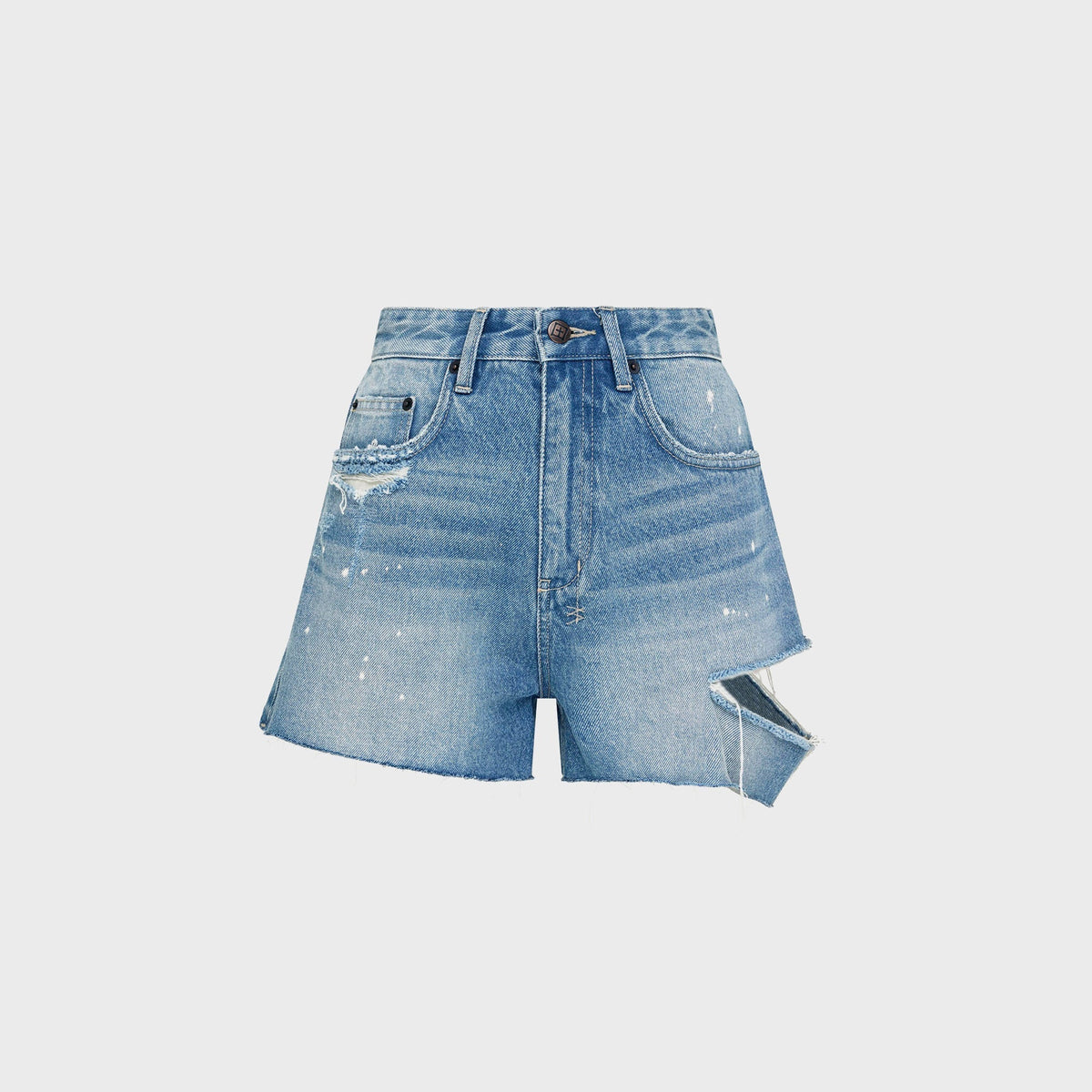 Ksubi Rise N Hi Kut Out Short - Surge | Kith Surge