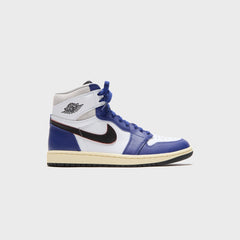 Jordan Air Jordan 1 Retro High OG - White / Black / Neutral Grey / Dee | Kith White / Black / Neutral Grey / Deep Royal Blue / Muslin