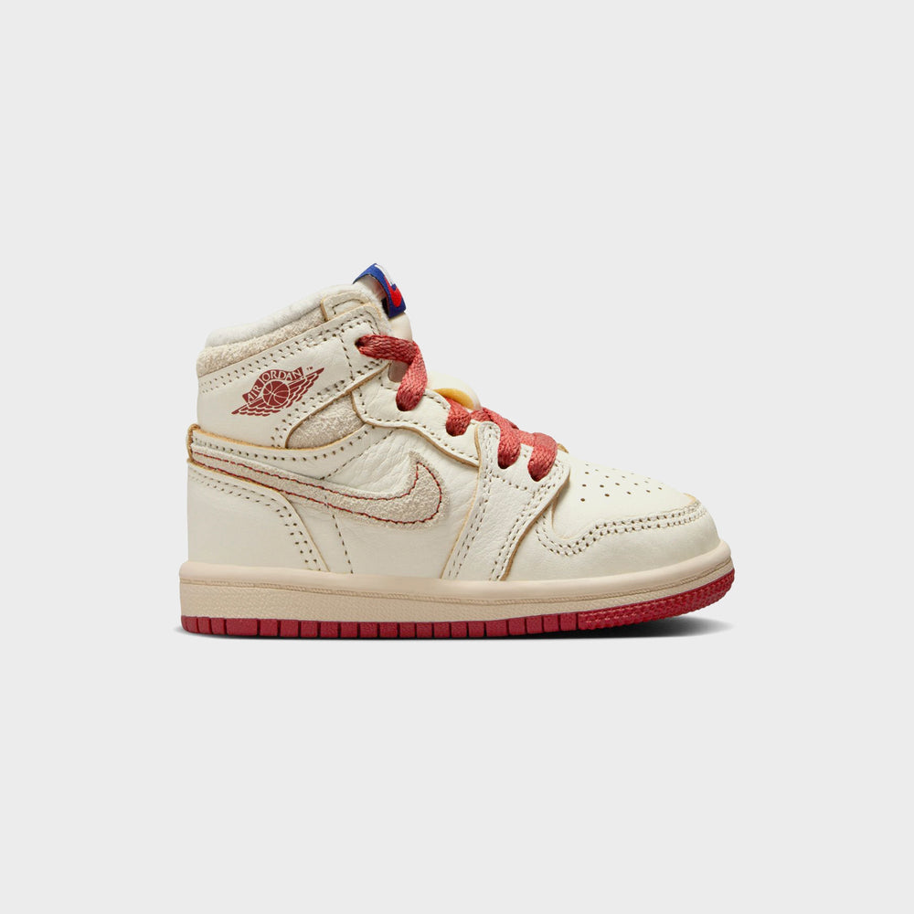 Jordan TD Air Jordan 1 Retro High OG - Sail / Cinnabar / Light Bone | Kith Sail / Cinnabar / Light Bone