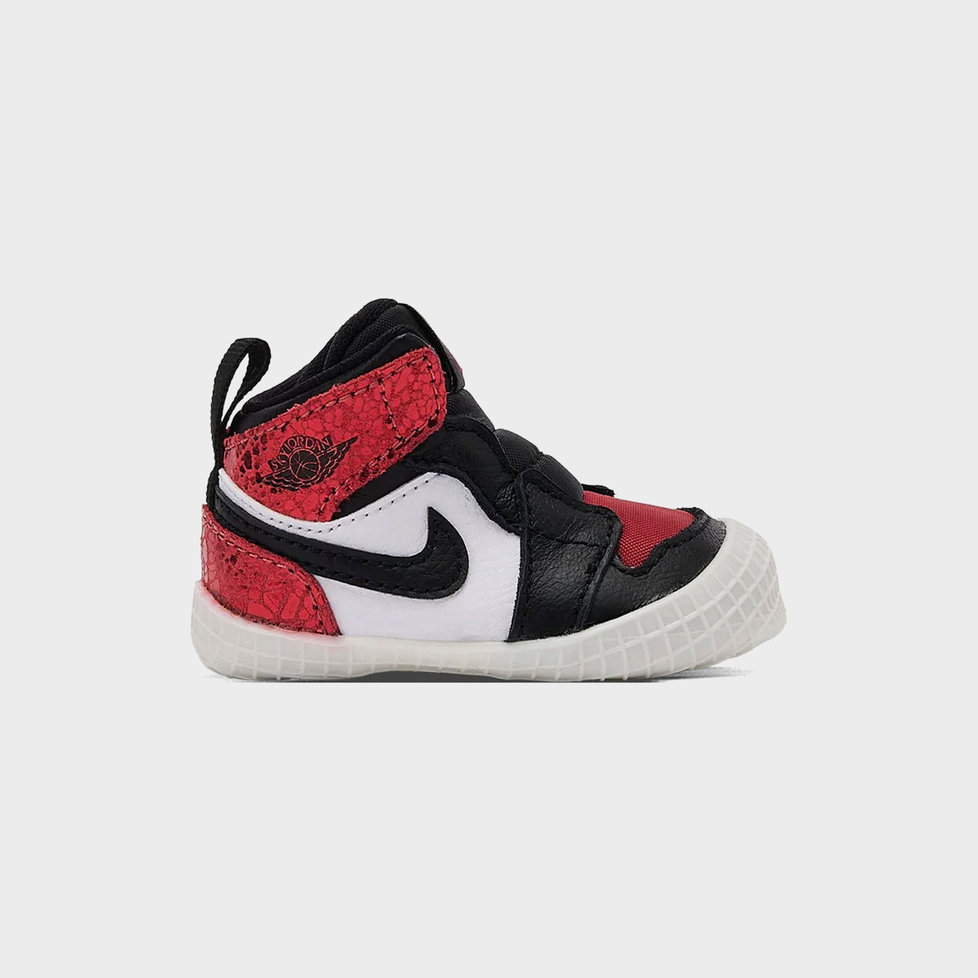 Jordan Air Jordan 1 Crib Bootie - Red / Black / White | Kith Red / Black / White