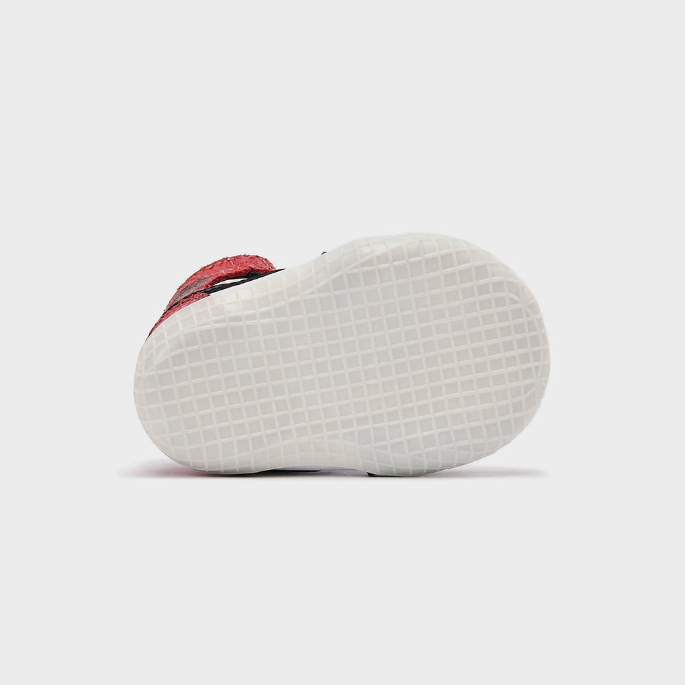 Jordan Air Jordan 1 Crib Bootie - Red / Black / White | Kith Red / Black / White