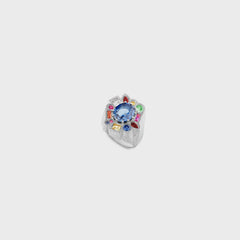 Bleue Burnham Cottage Garden Cocktail Ring - Multi | Kith Multi