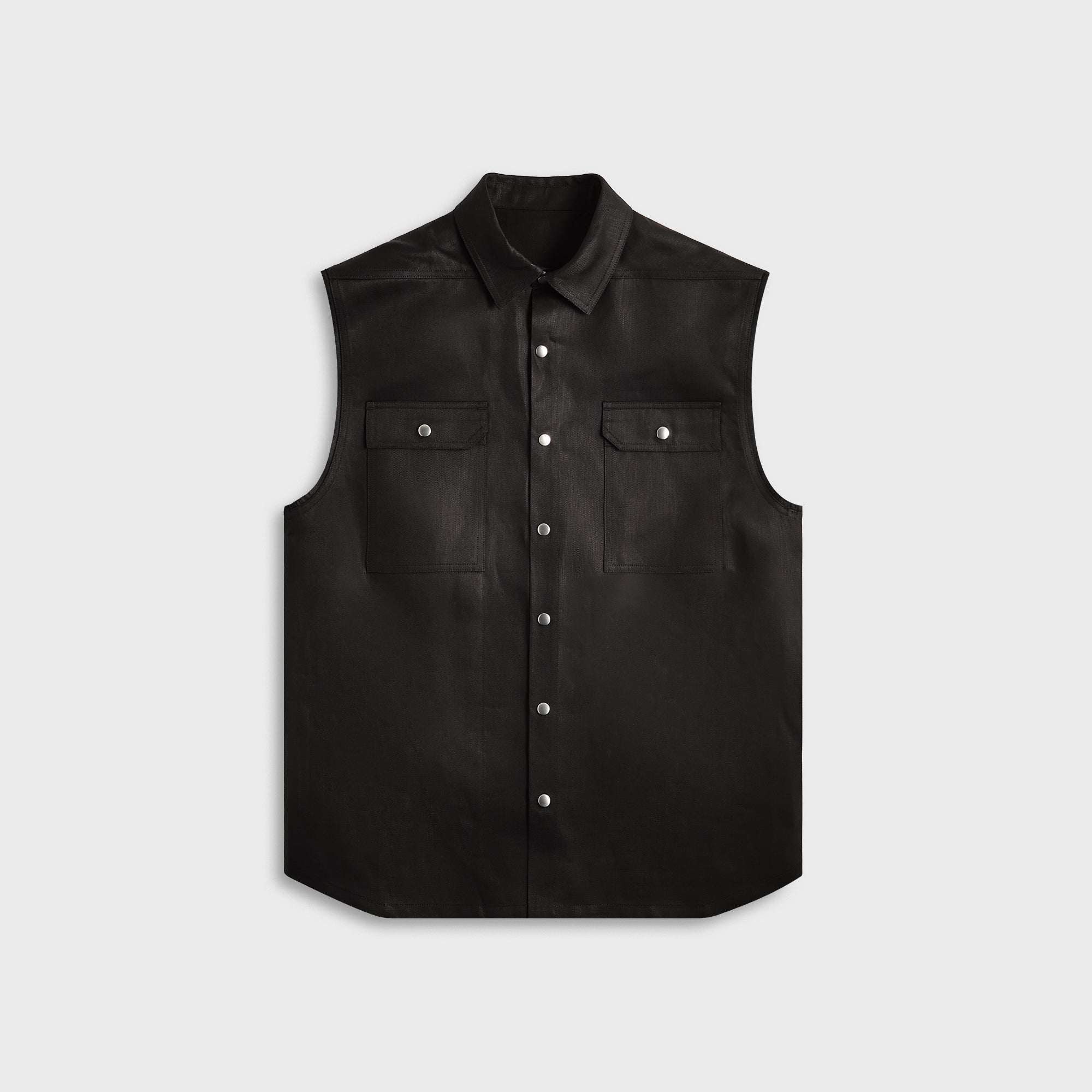 Rick Owens Giacca Senza Maniche Jumbo Sl Outershirt - Black | Kith Black