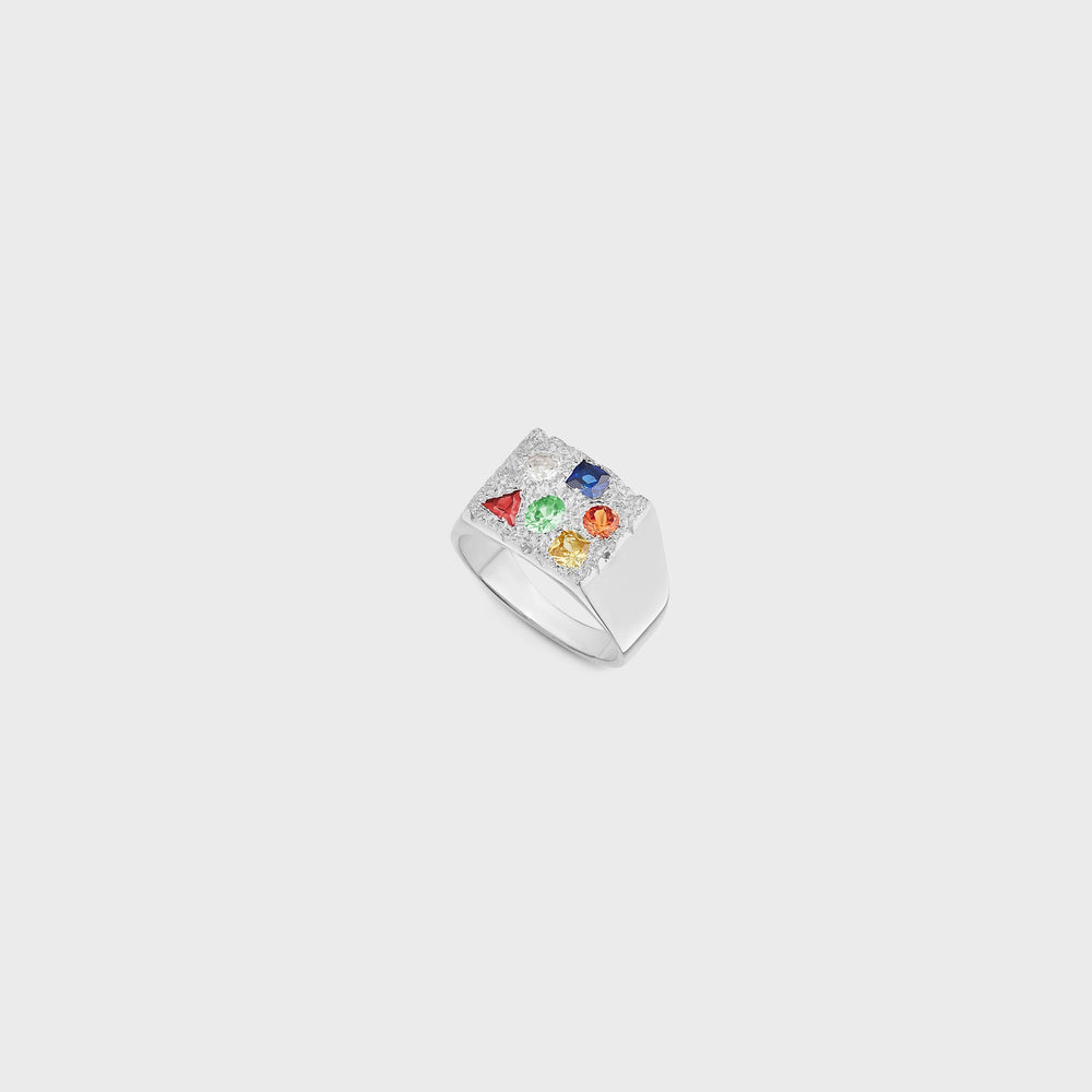 Bleue Burnham Cottage Rose Garden Signet - Multi | Kith Multi