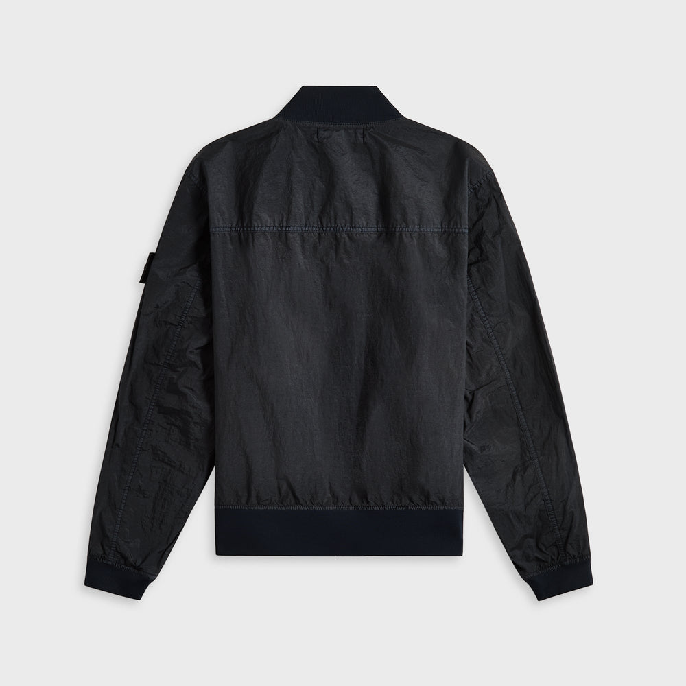 Stone Island Nylon Metal Watro-Tc Garment Dyed Nylon Bomber - Navy Blu | Kith Navy Blue